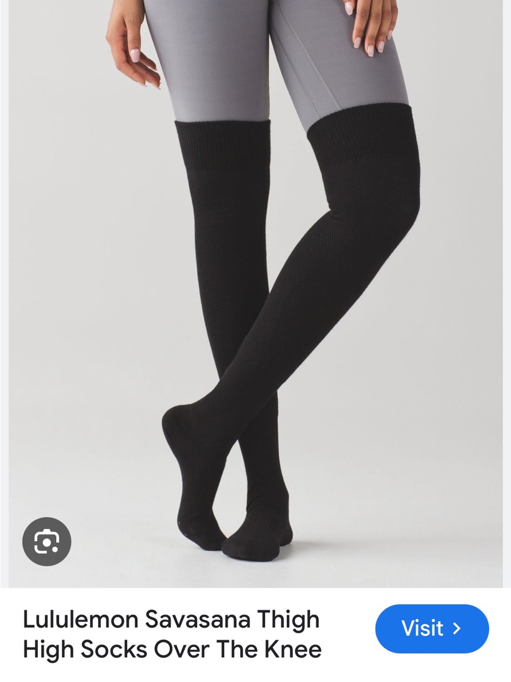 Lululemon Savasana over the knee socks